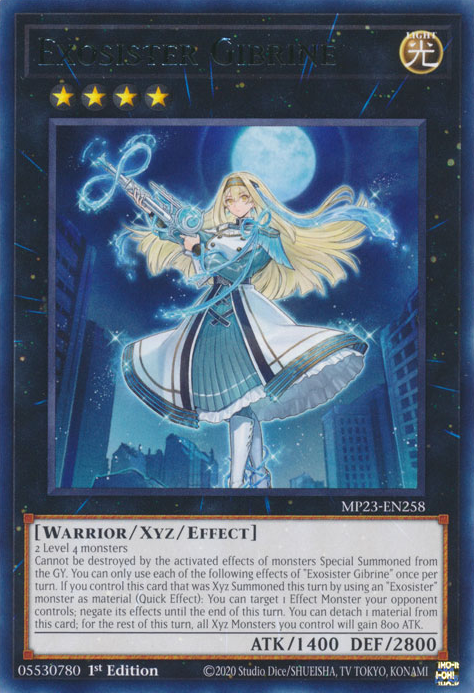 Exosister Gibrine [MP23-EN258] Rare | Jomio and Rueliete's Cards and Comics