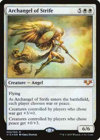 Archangel of Strife [From the Vault: Angels] | Jomio and Rueliete's Cards and Comics