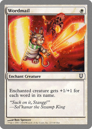 Wordmail [Unhinged] | Jomio and Rueliete's Cards and Comics