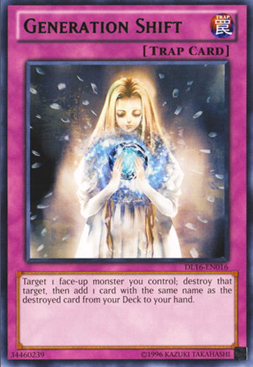 Generation Shift (Green) [DL16-EN016] Rare | Jomio and Rueliete's Cards and Comics