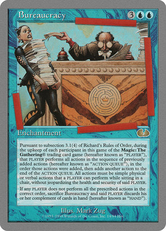 Bureaucracy [Unglued] | Jomio and Rueliete's Cards and Comics