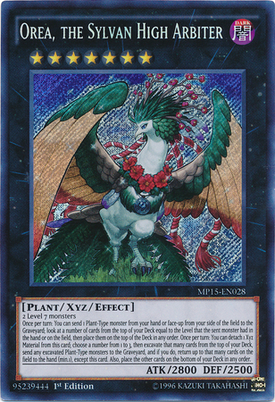 Orea, the Sylvan High Arbiter [MP15-EN028] Secret Rare | Jomio and Rueliete's Cards and Comics