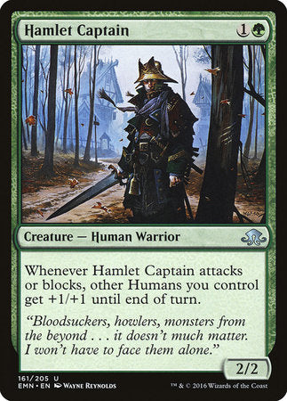 Hamlet Captain [Eldritch Moon] | Jomio and Rueliete's Cards and Comics