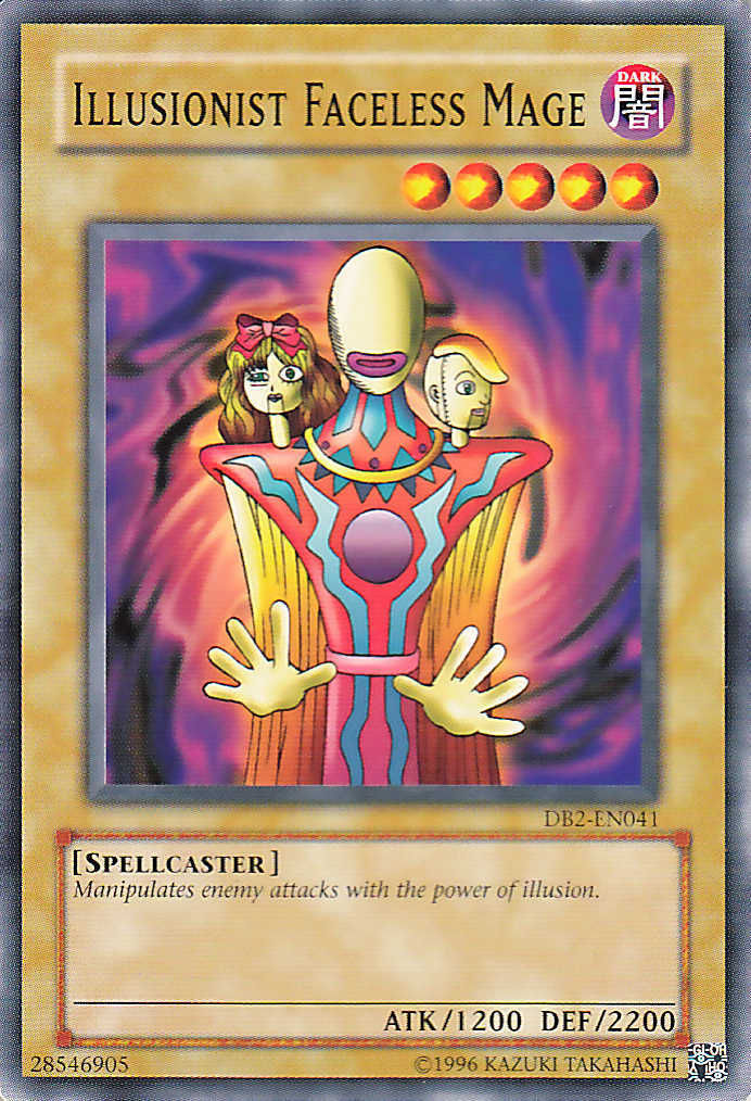 Illusionist Faceless Mage [DB2-EN041] Common | Jomio and Rueliete's Cards and Comics