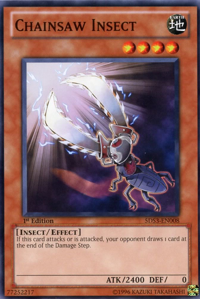 Chainsaw Insect [5DS3-EN008] Common | Jomio and Rueliete's Cards and Comics