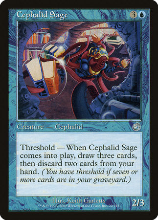 Cephalid Sage [Torment] | Jomio and Rueliete's Cards and Comics