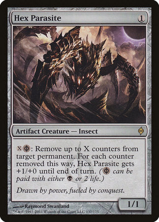 Hex Parasite [New Phyrexia] | Jomio and Rueliete's Cards and Comics