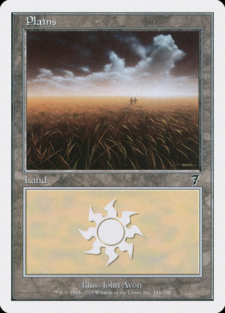 Plains (344) [Seventh Edition] | Jomio and Rueliete's Cards and Comics