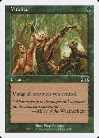 Vitalize [Classic Sixth Edition] | Jomio and Rueliete's Cards and Comics