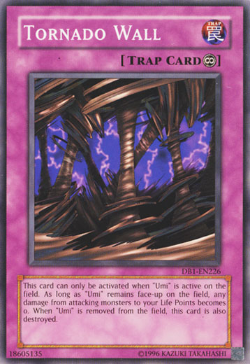 Tornado Wall [DB1-EN226] Common | Jomio and Rueliete's Cards and Comics