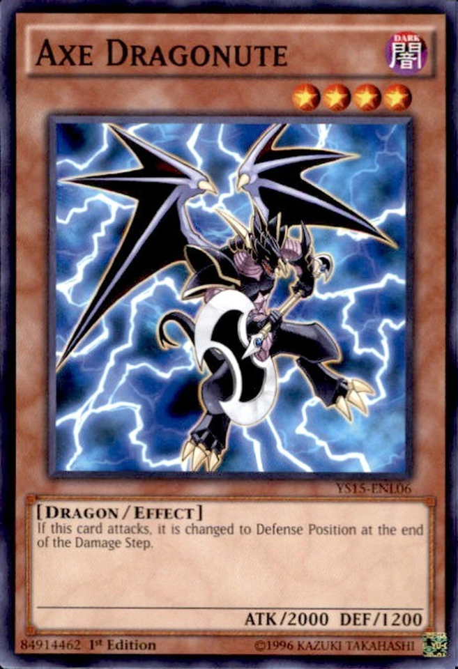 Axe Dragonute [YS15-ENL06] Common | Jomio and Rueliete's Cards and Comics
