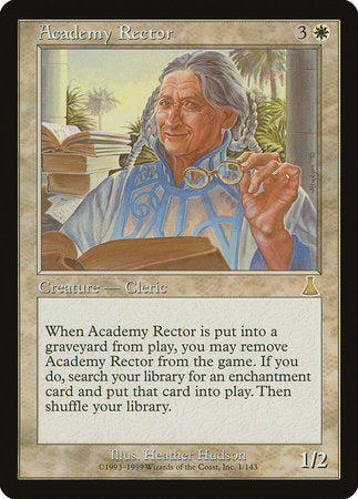 Academy Rector [Urza's Destiny] | Jomio and Rueliete's Cards and Comics