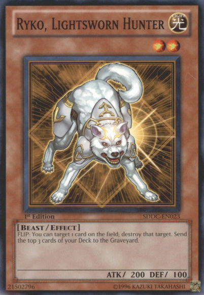 Ryko, Lightsworn Hunter [SDDC-EN023] Common | Jomio and Rueliete's Cards and Comics