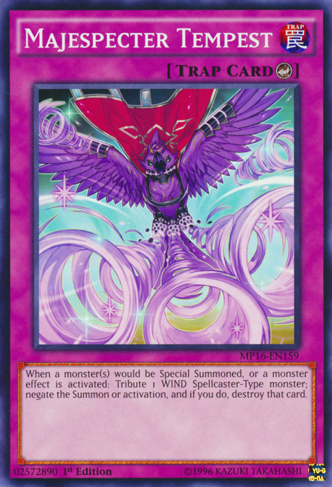 Majespecter Tempest [MP16-EN159] Common | Jomio and Rueliete's Cards and Comics