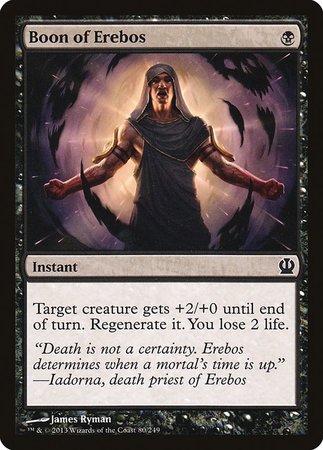 Boon of Erebos [Theros] | Jomio and Rueliete's Cards and Comics