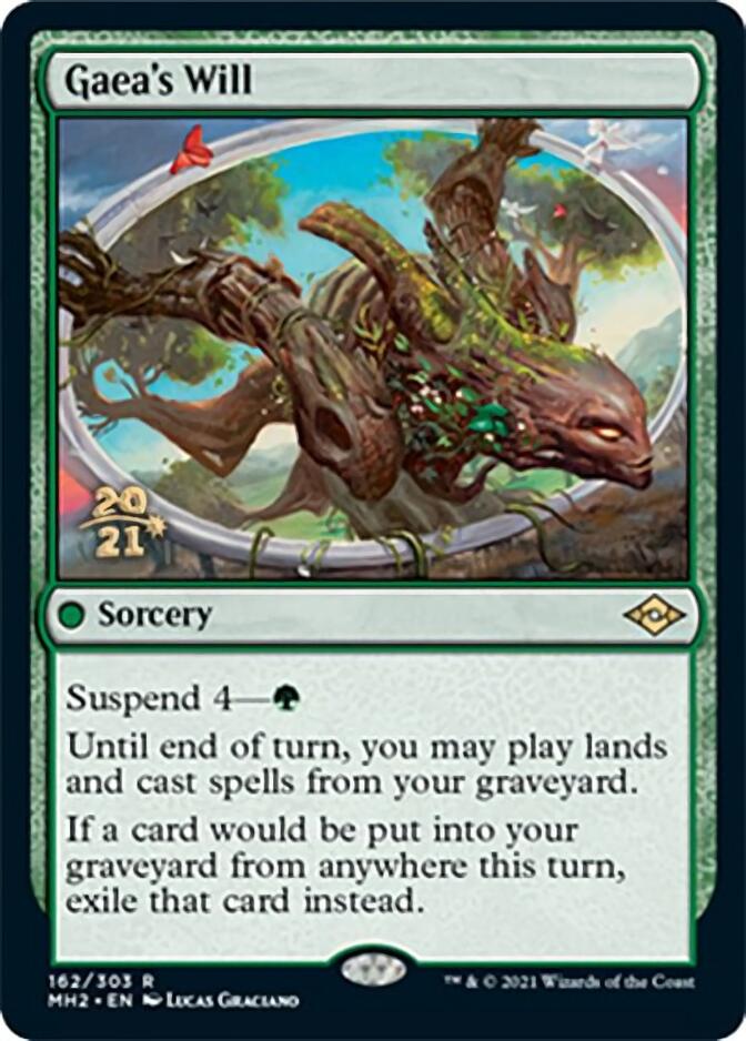 Gaea's Will [Modern Horizons 2 Prerelease Promos] | Jomio and Rueliete's Cards and Comics