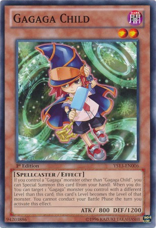 Gagaga Child [YS13-EN006] Common | Jomio and Rueliete's Cards and Comics