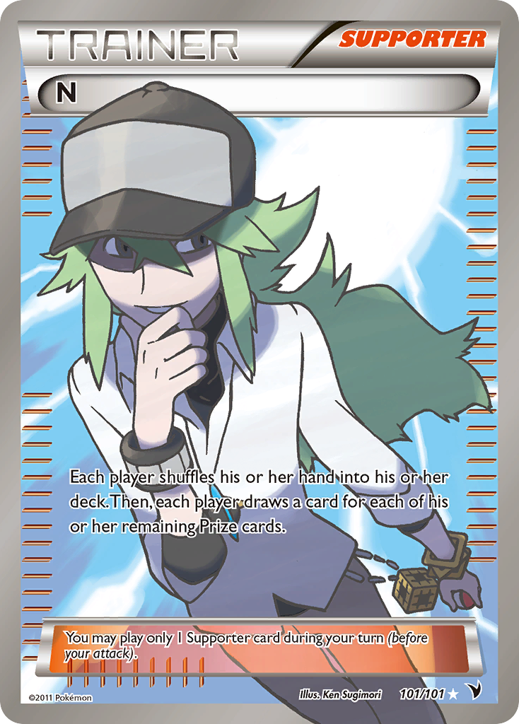 N (101/101) [Black & White: Noble Victories] | Jomio and Rueliete's Cards and Comics