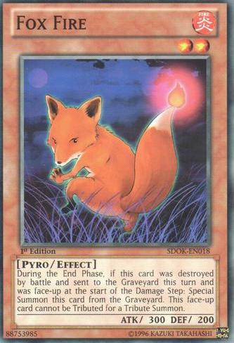 Fox Fire [SDOK-EN018] Common | Jomio and Rueliete's Cards and Comics
