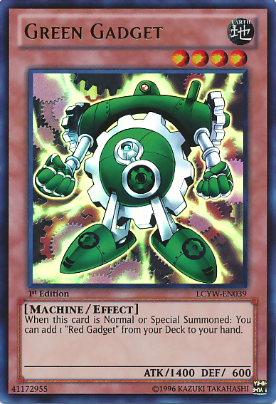 Green Gadget [LCYW-EN039] Ultra Rare | Jomio and Rueliete's Cards and Comics
