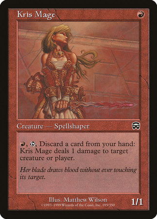 Kris Mage [Mercadian Masques] | Jomio and Rueliete's Cards and Comics