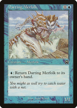 Darting Merfolk [Mercadian Masques] | Jomio and Rueliete's Cards and Comics