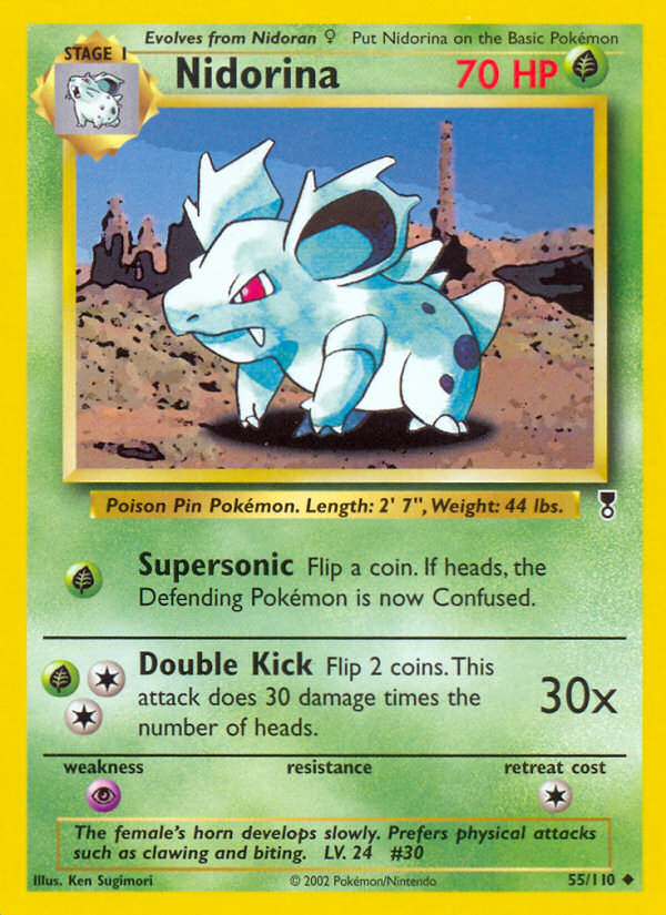 Nidorina (55/110) [Legendary Collection] | Jomio and Rueliete's Cards and Comics