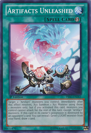 Artifacts Unleashed [PRIO-EN061] Common | Jomio and Rueliete's Cards and Comics