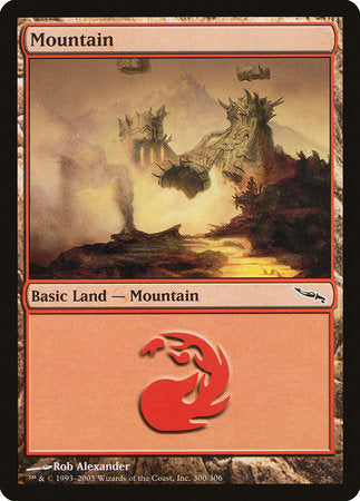 Mountain (300) [Mirrodin] | Jomio and Rueliete's Cards and Comics