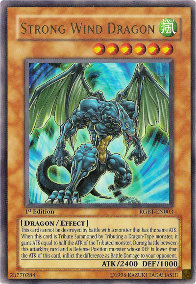 Strong Wind Dragon [RGBT-EN003] Ultra Rare | Jomio and Rueliete's Cards and Comics