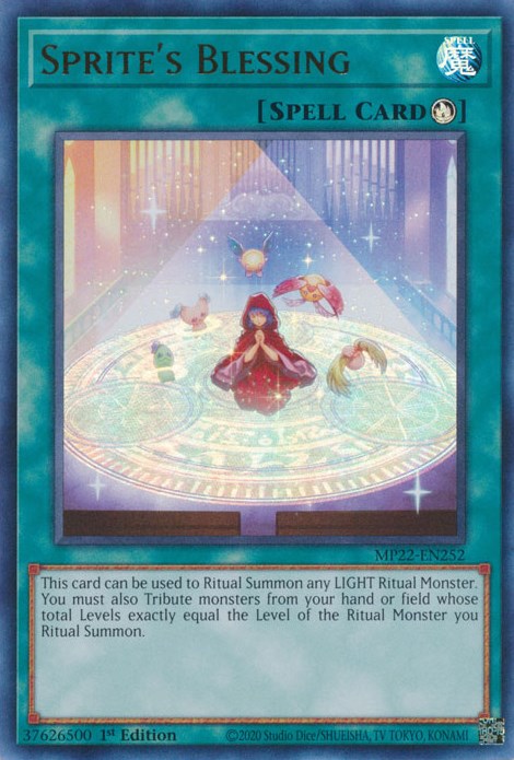 Sprites Blessing [MP22-EN252] Ultra Rare | Jomio and Rueliete's Cards and Comics