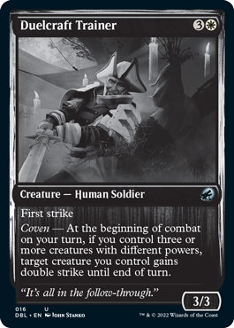 Duelcraft Trainer [Innistrad: Double Feature] | Jomio and Rueliete's Cards and Comics