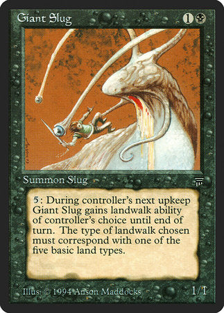 Giant Slug [Legends] | Jomio and Rueliete's Cards and Comics
