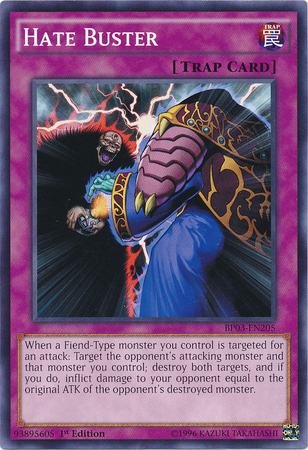 Hate Buster [BP03-EN205] Common | Jomio and Rueliete's Cards and Comics