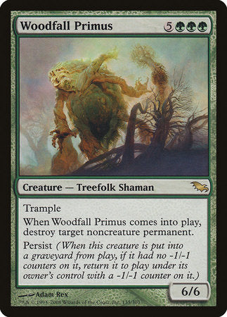Woodfall Primus [Shadowmoor] | Jomio and Rueliete's Cards and Comics