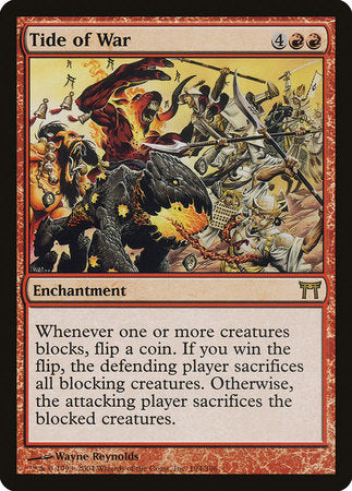 Tide of War [Champions of Kamigawa] | Jomio and Rueliete's Cards and Comics