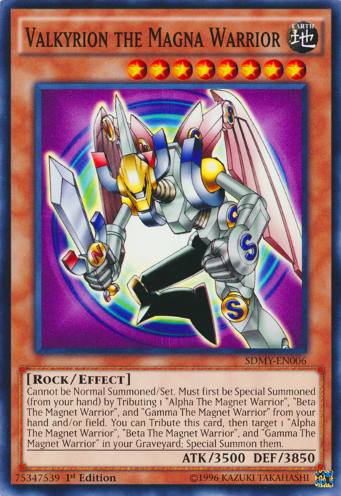 Valkyrion the Magna Warrior [SDMY-EN006] Common | Jomio and Rueliete's Cards and Comics