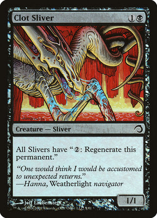 Clot Sliver [Premium Deck Series: Slivers] | Jomio and Rueliete's Cards and Comics