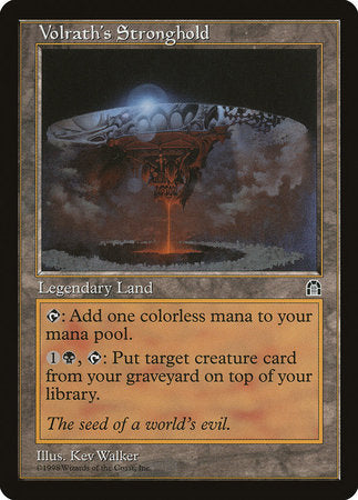 Volrath's Stronghold [Stronghold] | Jomio and Rueliete's Cards and Comics