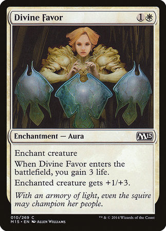Divine Favor [Magic 2015] | Jomio and Rueliete's Cards and Comics