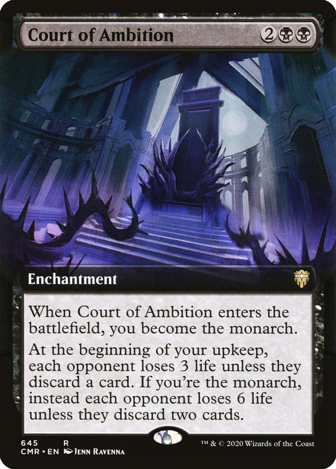 Court of Ambition (Extended Art) [Commander Legends] | Jomio and Rueliete's Cards and Comics