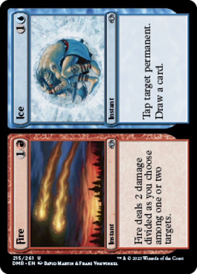 Fire // Ice [Dominaria Remastered] | Jomio and Rueliete's Cards and Comics