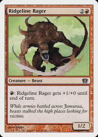 Ridgeline Rager [Eighth Edition] | Jomio and Rueliete's Cards and Comics