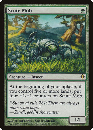 Scute Mob [Zendikar] | Jomio and Rueliete's Cards and Comics