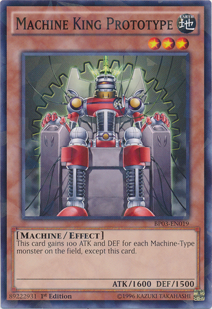 Machine King Prototype (Shatterfoil) [BP03-EN019] Rare | Jomio and Rueliete's Cards and Comics