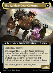 Tetzin, Gnome Champion // The Golden-Gear Colossus (Extended Art) [The Lost Caverns of Ixalan Commander] | Jomio and Rueliete's Cards and Comics