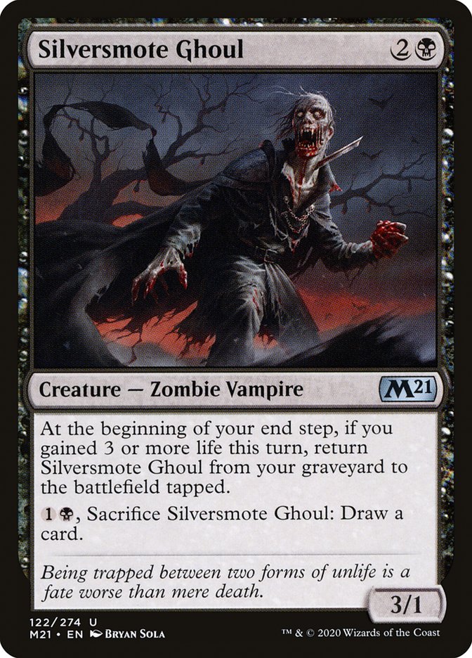 Silversmote Ghoul [Core Set 2021] | Jomio and Rueliete's Cards and Comics