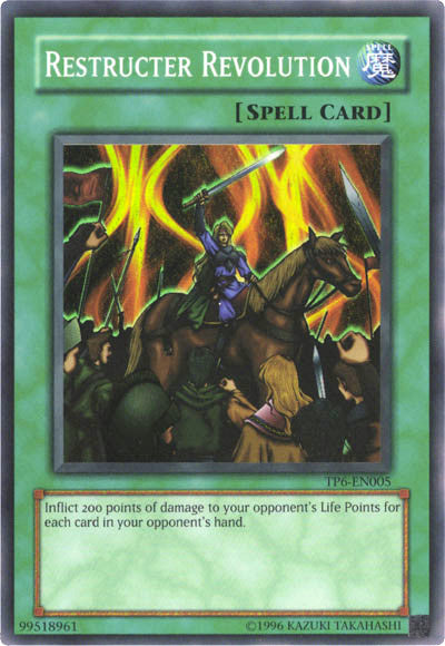 Restructer Revolution [TP6-EN005] Super Rare | Jomio and Rueliete's Cards and Comics