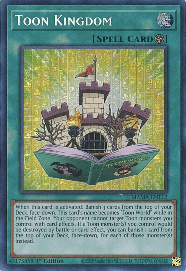 Toon Kingdom [MAMA-EN112] Secret Pharaoh's Rare | Jomio and Rueliete's Cards and Comics
