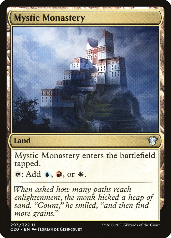 Mystic Monastery [Commander 2020] | Jomio and Rueliete's Cards and Comics